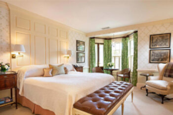Parsonage Mountain View Room, at The Inn at Little Washington