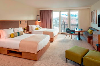 Grand Deluxe 2 Queen Beds, at Limelight Hotel Ketchum