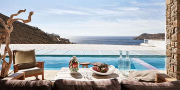 Unique Villa: 3 Bedroom Psarou Villa, at Myconian Villa Collection