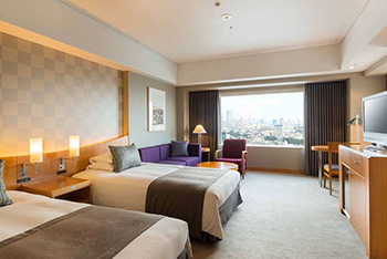 Corner Twin, at Cerulean Tower Tokyu Hotel