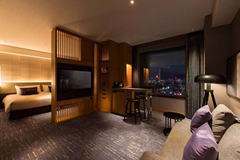 Junior Suite, at Cerulean Tower Tokyu Hotel