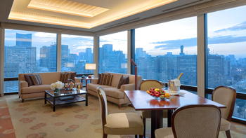 Deluxe Suite, 1 King Panoramic View, at The Peninsula Tokyo