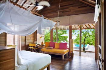 Ocean Beach Villa with Pool, at Six Senses Laamu