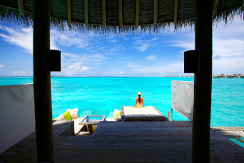 Ocean Water Villa, at Six Senses Laamu