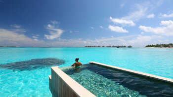 Ocean Water Villa with Pool, at Six Senses Laamu