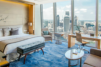 Premier City View Room, 1 King, at Shangri-La The Shard, London