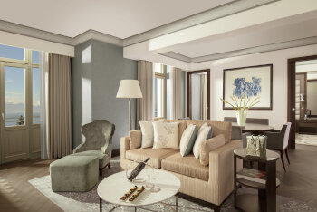 Savoy Lake View Suite, at Royal Savoy Hotel & Spa Lausanne