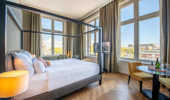 Junior Suite, River View, at Pestana Amsterdam Riverside