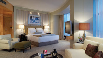 Club Premier Suite, Club level, 1 Bedroom Suite, 1 King, at The Ritz-Carlton Beijing, Financial Street