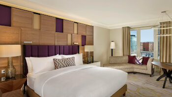 1 King Bed, Potsdamer Platz View, Deluxe Guest Room, at The Ritz-Carlton, Berlin