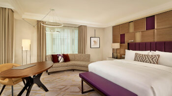1 King Bed, Corner, Deluxe Guest Room, at The Ritz-Carlton, Berlin