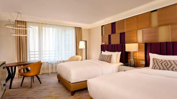 2 Twin/Single Beds, Deluxe Guest Room, at The Ritz-Carlton, Berlin