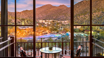 Canyon View, Guest room, 1 King, Balcony, at The Ritz-Carlton, Dove Mountain