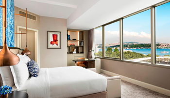 1 King Bed, Bosphorus View, Large Room, at The Ritz-Carlton, Istanbul