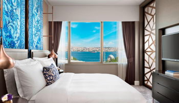 1 King Bed, Bosphorus View, Club Lounge Access, Suite, at The Ritz-Carlton, Istanbul