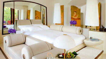 1 Extra Long King Bed, Garden View, Reserve Pavilion Guest Room, at Phulay Bay, A Ritz-Carlton Reserve
