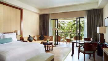 Resort View Room, Guest room, 2 Double, Resort view, Balcony, at The Ritz-Carlton Sanya, Yalong Bay