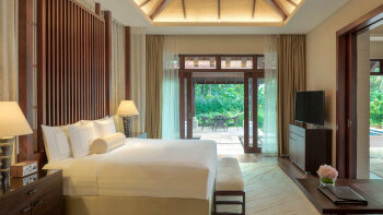 Garden Villa, 1 Bedroom Villa, 1 King, Garden view, Private pool, at The Ritz-Carlton Sanya, Yalong Bay