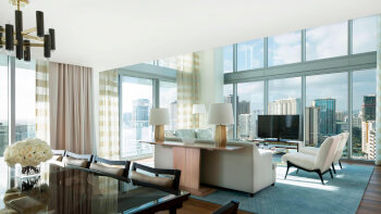 4 Bedroom Suite, Grand Ocean view, at The Ritz-Carlton Residences, Waikiki Beach