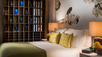 Premier Room, 2 Double Beds, City View, at Four Seasons Hotel Shenzhen