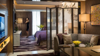 Four Seasons Room, 2 Double Beds, Garden View, at Four Seasons Hotel Shenzhen