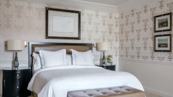 Duplex Suite with Vltava River View, at Four Seasons Hotel Prague