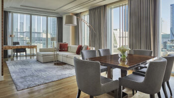 Deluxe Four Seasons Executive Suite, at Four Seasons Hotel Abu Dhabi at Al Maryah Island