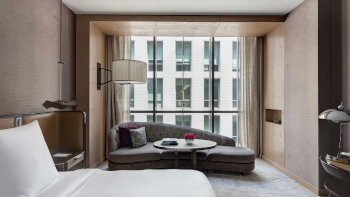 Deluxe Room, 1 King Bed, at Four Seasons Hotel Dubai International Financial Centre