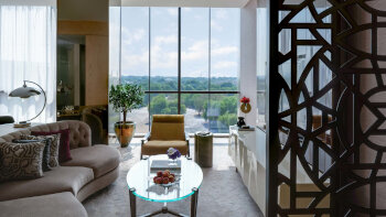 Studio Suite, 1 King Bed, at Four Seasons Hotel Dubai International Financial Centre