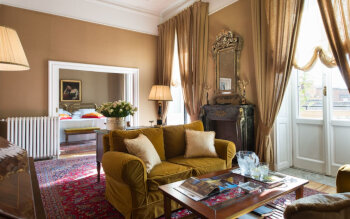 Plaza Suite with Terrace and View, at Grand Hotel Plaza