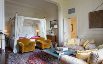 Junior Suite with View, at Grand Hotel Plaza