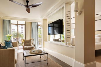 Resort View King Studio Suite, at Rosewood Baha Mar