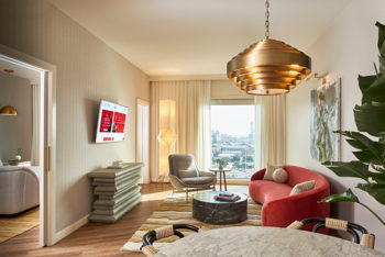 ADA Accessible Deluxe Chamber King Suite, at Virgin Hotels Dallas