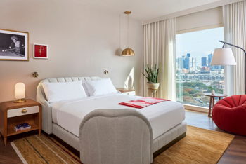 Deluxe Chamber King Suite, at Virgin Hotels Dallas