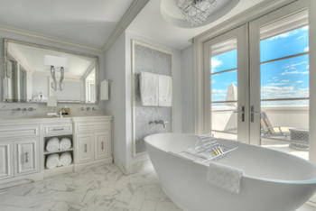 Premiere King with Terrace, at Hotel Bennett Charleston