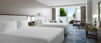 Fairmont Patio 2 Queen, at Fairmont El San Juan Hotel