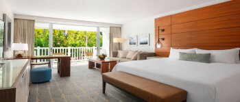 Poolside Villa Balcony Room 1K, at Fairmont El San Juan Hotel