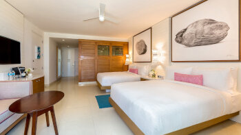 2 Queen Beds with Fountain View, at Grand Hyatt Baha Mar