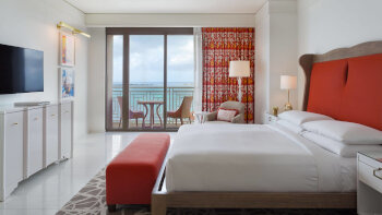 One-Bedroom Ocean View Residence with One King Bed (East Tower), at Grand Hyatt Baha Mar