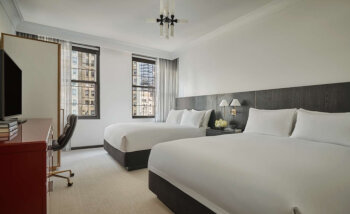 Queen Queen Guestroom, at Pendry Chicago
