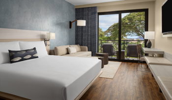 Guest room, 1 King, Sofa bed, Balcony, at AC Hotel by Marriott Maui Wailea