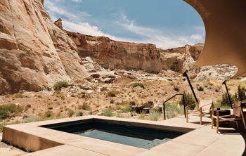 One-Bedroom Private Canyon Pavilion, at Camp Sarika by Amangiri