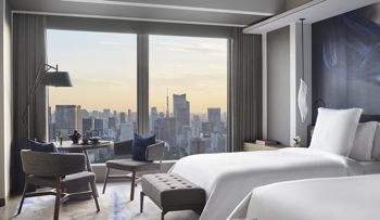 Superior Room Imperial Garden View, 2 Double, at Four Seasons Hotel Tokyo at Otemachi