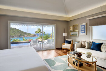Ocean Bay Pool Room, at Rosewood Le Guanahani St. Barth