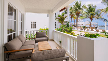 Oceanfront Reef House, 2 Bedroom Suite, Bedroom 1: 1 King, Bedroom 2: 1 Queen(s), Balcony, at Alaia Belize, Autograph Collection