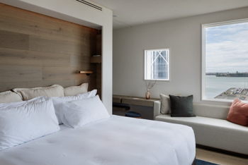 Takutai View Room, King, at The Hotel Britomart