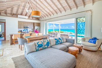 Two Bedroom Peninsula Oceanfront Coral Villa, at Sailrock South Caicos