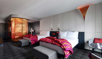 Fabulous (42 sq meters), Guest room, 2 Double, City view, at W Melbourne