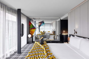 Spectacular (60 sq meters), Studio, 1 King, City view, at W Melbourne