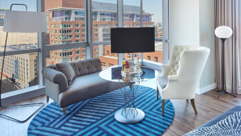 Cool Corner King, Guest room, 1 King, Corner room, at W Boston